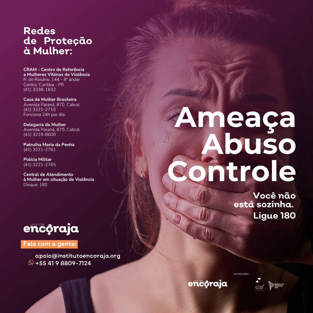 Mulher forte e encorajada